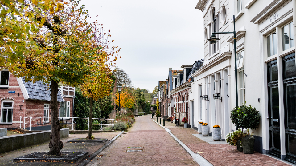 Gezellige straatjes in het hart van Dokkum